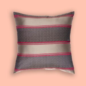 Contemporaty Stripes Cushion Cover 16X16 Inch