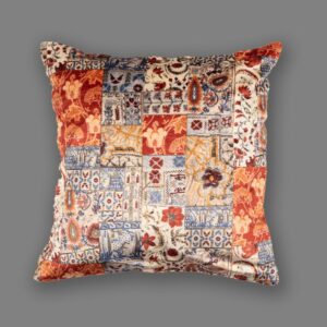 Traditional Cotton Blended Cushion Cover 16X16 Inch