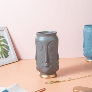 Ancient Grey Vase-22cms